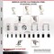 Service Caster 4 Inch 316SS Nylon Swivel 1-3/8 Inch Expanding Stem Caster Lock Brake SCC, 2PK SCC-SS316TTLEX20S414-NYS-2-S-2-138 - alternate 3